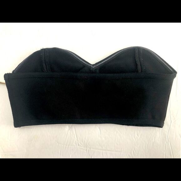 HOUSE OF LONDON WOMEN BRAS  BLACK SIDE ZIPPER SZ S - Picture 1 of 9
